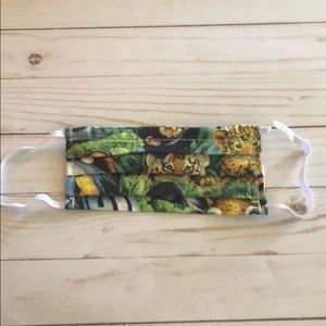 Handmade fabric animal mask